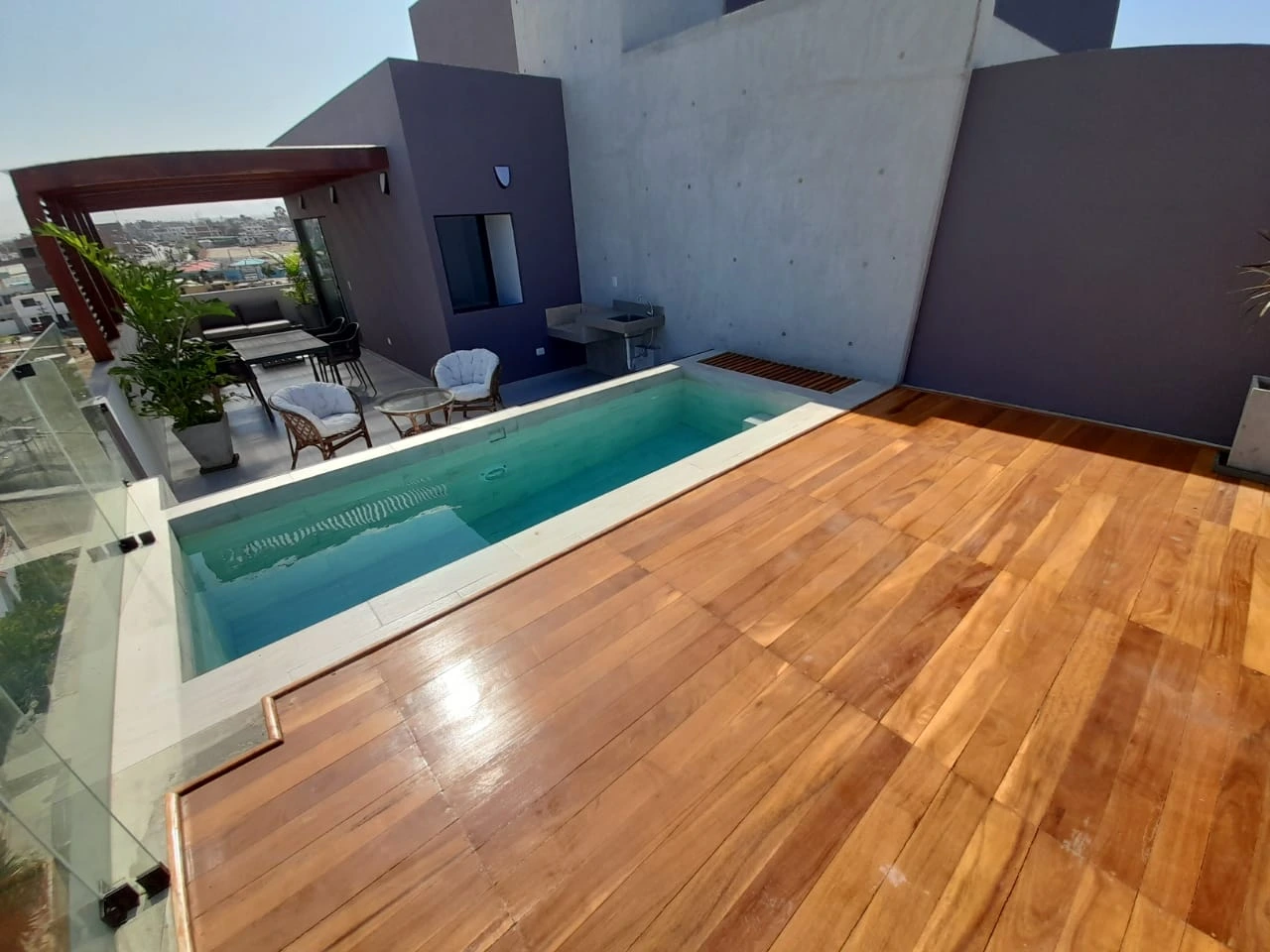Construcción moderna